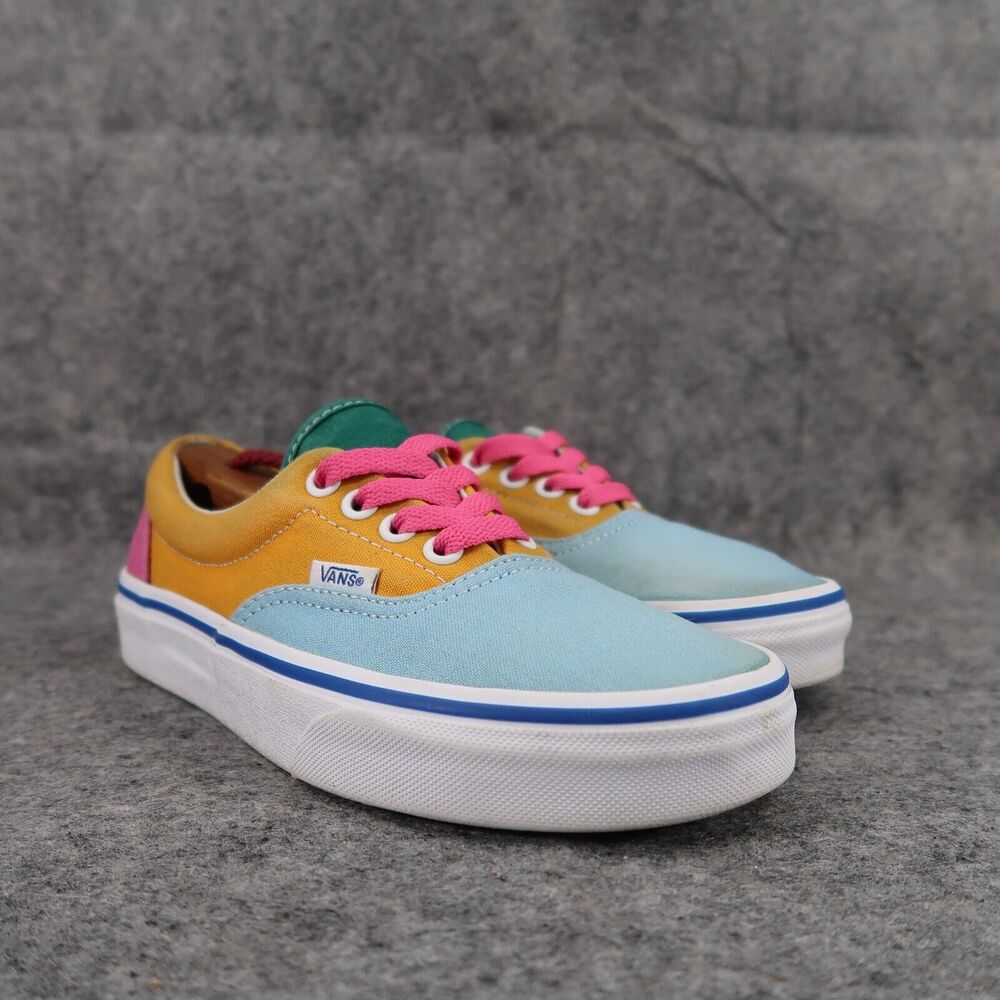 Vans Shoes Womens 5.5 Sneakers Era Colorblock Skate Casual Lace Up Canvas Active